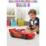 Farbu Oyuncak Cars Mcqueen Uzaktan Kumandalı Full Fonksiyonlu Eğlenceli Turbo Yarış Arabası - 19 cm - Kırmızı