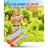 Farbu Oyuncak Dev Boy 62 cm Su Tabancası - 1000 ml Su Haznesi ile Yazın En Eğlenceli Savaşları Başlasın! - Yeşil - 5 Yaş