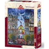 Farbu Oyuncak Düş Sokağı 500 Parça Puzzle 4199 - Çok Renkli