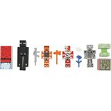 Farbu Oyuncak Endermanlı Minecraft 4 Karakter 7 Aksesuar 11 Parça Çocuk Figür Oyun Set - Çok Renkli