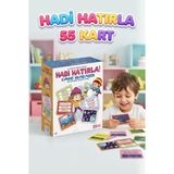 Farbu Oyuncak Hadi Hatırla! 55 Kart Eğlenceli Eğitici Hafıza ve Zeka Oyunu - Okul Öncesi Odaklanma Oyunu