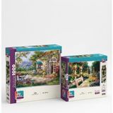 Farbu Oyuncak Hayal Bahçesi ve Botanik Bahçesi Ikili Set - 1000 + 500 Parça Ikili Puzzle Seti