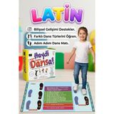 Farbu Oyuncak Haydi Dansa! Latin Dans Matı 130X70 cm Adım Adım Eğitici Geleneksel Dansı Öğretim Oyunu - Haydi Dansa! Latin Dans Matı Eğitici Dans Oyunu