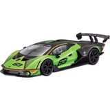 Farbu Oyuncak Hobiez World 1:24 Lisanslı Metal Lamborghini Essenza SCV12 Kapısı Kaputu ve Bagajı Açılan Model Araba - Yeşil
