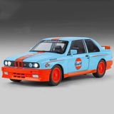 Farbu Oyuncak Hobiez World 1:24 Ölçekli Lisanslı Metal BMW M3 Kapıları ve Kaputu Açılabilir Model Araba - Turkuaz