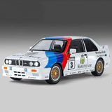 Farbu Oyuncak Hobiez World Orjinal 1:24 Lisanslı Çekbırak Bmw M3 Kapısı ve Kaputu Açılabilir Model Oyuncak Araba - Beyaz