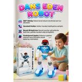 Farbu Oyuncak Kumandalı Dans Eden Sesli Işıklı Müzikli 360 Derece Dönebilen Programlanabilir Akıllı Oyuncak Robot - 1 Adet Dans Eden Akıllı Oyuncak Robot