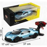 Farbu Oyuncak Kumandalı Şarjlı Işıklı Full Fonksiyon Bugatti Divo Oyuncak Araba - Mavi