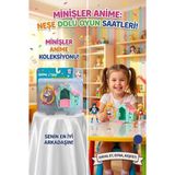 Farbu Oyuncak Minişler Anime 4 Parça Işıklı Toplu Köpek Kulübeli Aruha Anime Kızlı Oyuncak Figür Seti - Minişler Anime 4 Parça Aruha Anime Kızı Figürlü Oyun Seti