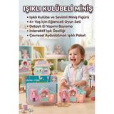 Farbu Oyuncak Minişler Anime 4 Parça Işıklı Toplu Köpek Kulübeli Hinari Anime Kızlı Oyuncak Figür Seti - Minişler Anime Hinari Figürlü Kulübeli Işıklı Toplu Oyuncak Figür Seti