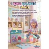 Farbu Oyuncak Minişler Anime 4 Parça Işıklı Toplu Köpek Kulübeli Yukina Anime Kızlı Oyuncak Figür Seti - 4 Parça Minişler Anime Kızı Yukinalı Kulübeli Işıklı Toplu Oyuncak Figür Seti