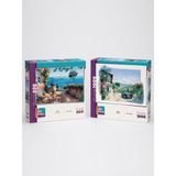 Farbu Oyuncak My Ride ve Limana Karşı Ikili Set - 1000 + 500 Parça Ikili Puzzle Seti