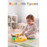 Farbu Oyuncak Neşeli Çiftlik Piyanom: Eğitici Ses ve Müzikli Hayvanları Tanıyalım ve Müzik Yapalım! Sarı
