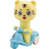 Farbu Oyuncak Sevimli Hayvan Kafalı Bas Git Motorsikletli Emojiler