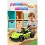Farbu Oyuncak Super Speed Racing 1:20 Ölçekli Şarjlı Uzaktan Kumandalı Araba - 4 Kanallı Yarış Arabası - Yeşil