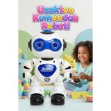 Farbu Oyuncak Uzaktan Kumandalı 5 Fonksiyonlu Işıklı Sesli Müzikli 23CM Dans Hareket Eden Oyuncak Robot - Sesli Işıklı Müzikli Kumandalı Oyuncak Robot