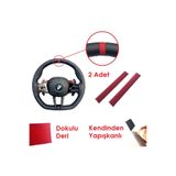Fardoktoru BMW DİREKSİYON DRIFT KILAVUZ ÇİZGİSİ KIRMIZI DERİ E46 E90 F30 F10 G20 G30 G60
