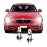 Fardoktoru Bmw F20 LED Xenon Kısa Far Ampulü H7 Mini LED 2'li Set Aparat Gerekmez