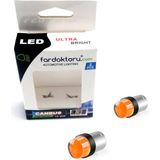 Fardoktoru Kırmızı Led Oto Ampul Çakarlı Stop Sis Tek Duy P21w 2 Adet