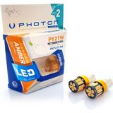 Fardoktoru P21W Tek Duy Turuncu LED Oto Ampul Photon PH7219NA