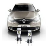 Fardoktoru Renault Symbol LED Kısa Far Ampulü Mini LED 2'li Set H7