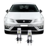 Fardoktoru Seat Leon Mk3 LED Kısa Far Ampulü Mini LED 2'li Set H7
