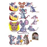 Fare Sticker Set-1 15 Parça Telefon, Tablet, Defter, Laptop Sticker