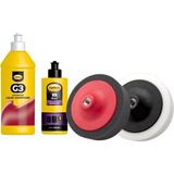 Farecla G3 Pasta 500Ml + G3 Wax Cila 250Ml (2 Adet Sünger - 1 Adet Cila - 1 Adet Pasta)