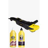Farecla GPT002 Pasta Cila Polisaj Makinası 800W+ G3 Sıvı Pasta 1Lt + G3 Wax Cila 1lt