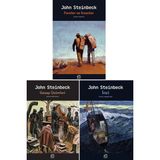 Fareler ve İnsanlar - Gazap Üzümleri - İnci - 3 Kitap - John Steinbeck + Matematik Öğreten Ayraç