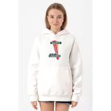Fargo Ralph's Corner Diner Beyaz Kadın 3İp Kapşonlu Sweatshirt