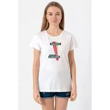 Fargo Ralph's Corner Diner Beyaz Kadın Bisikletyaka Tshirt