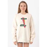 Fargo Ralph's Corner Diner Ekru Kadın 2ip Sweatshirt