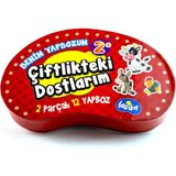 Farika Çiftlikteki Dostlarım 2 Parçalı 12 Yapboz