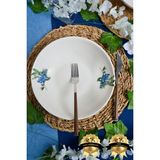 Farika Porselen Aria 23CM 2'li Porselen Salata Tabağı - Beyaz