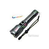 farissu Everton RT-063 B Beyaz Lazer Taktik El Feneri - 60W, 6000 Lümen, 2km Menzilli