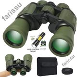 Farissu Gold Kama 100x100 Profesyonel Dürbün – 20x Zoom | 50mm Lens | BAK-4 Prizma | Zimlu Mini Fener Hediyeli