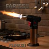 Farissu ICQ Lighter Power XHG-8B77 Jet Pürmüz (Torch) Çakmak | Yüksek Hassasiyetli Bütan Alevi
