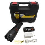 farissu PS-4500 Profesyonel Lazer El Feneri - 190W 19000 Lümen Uzun Menzilli Şarj Edilebilir 32000 Mah)