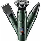 farissu Sportsman SM-555 Professional 3’ü 1 Arada Islak/kuru Şarjlı Erkek Bakım Seti - 1 ADET
