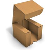 Fark Kutu 10,9X11,3X8,2 cm Ondüle Kargo ve E-Ticaret Gönderi Kutusu - Kraft - belirtilmemiş