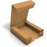 Fark Kutu 19X16,8X4,7 cm Ondüle Kargo ve E-Ticaret Gönderi Kutusu 25 adet - Kraft - belirtilmemiş