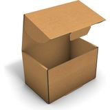 Fark Kutu Ondüle 19,5X11,5X11,5 cm Testliner E-Ticaret Kargo Gönderi Kutusu - Kraft - 100 Adet