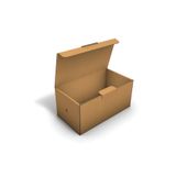 Fark Kutu Ondüle 22x12x10,5 cm Testliner E-Ticaret Kargo Gönderi Kutusu 25 Adet