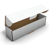 Fark Kutu Ondüle 24,5X6X6 cm Beyaz E-Ticaret Kargo Gönderi Kutusu 25 adet
