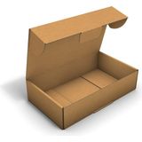 Fark Kutu Ondüle 25X15X6 cm Testliner E-Ticaret Kargo Gönderi Kutusu - Kraft - 25 Adet