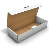 Fark Kutu Ondüle 27,4x11,4x6 cm E-Ticaret Kargo Gönderi Kutusu - Beyaz - belirtilmemiş