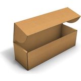 Fark Kutu Ondüle 29,2x9,5x8,5 cm Testliner E-Ticaret Kargo Gönderi Kutusu - Kraft - 100 Adet
