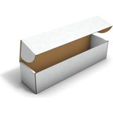 Fark Kutu Ondüle 38,2x9,5x8,7 cm Beyaz E-Ticaret Kargo Gönderi Kutusu 25 adet