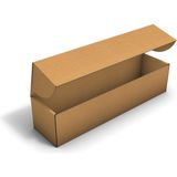 Fark Kutu Ondüle 38,2x9,5x8,7 cm Testliner E-Ticaret Kargo Gönderi Kutusu - Kraft - 25 Adet